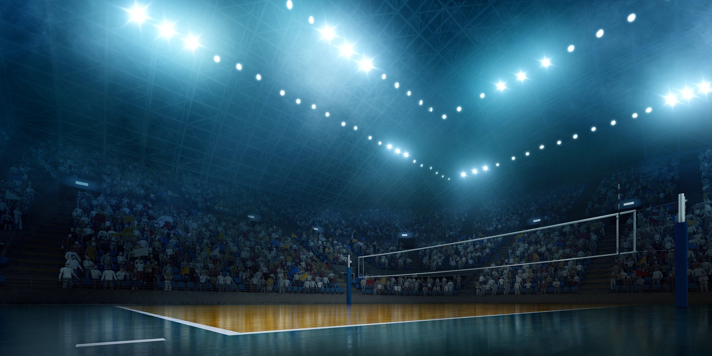 Volleyball indoor stadium